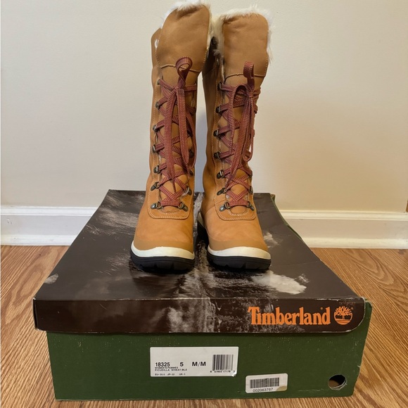 Vintage Women’s Timberland Boots Size 5 in Wheat - Picture 1 of 11